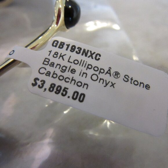 Ippolita Lollipop 18K Yellow Gold 9-Station Onyx Cabochon Bracelet MSRP $3,895 - Picture 12 of 16